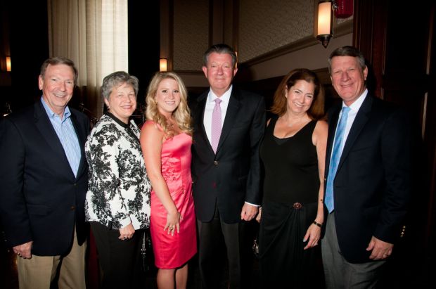 Dave and Kathy Strautz, Chelsea Coon, Richard Mersman, Rhonda and Matt Wehking